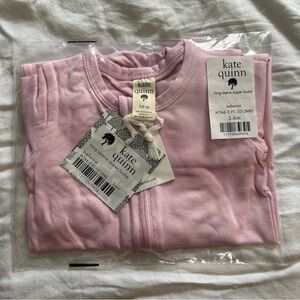 Bamboo Zip Footie - ballerina 🩰